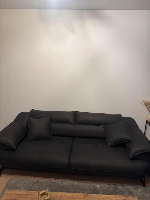Bankstel 3-delige set, Huis en Inrichting, Banken | Bankstellen, Gebruikt, Rechte bank, Vierpersoons of meer, 200 tot 250 cm, 75 tot 100 cm