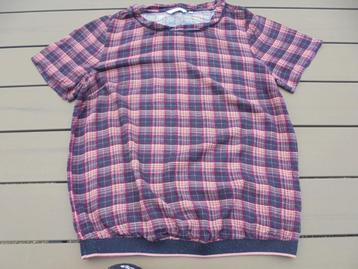 Blauw/roze ruiten shirt TOM TAILOR beschikbaar voor biedingen