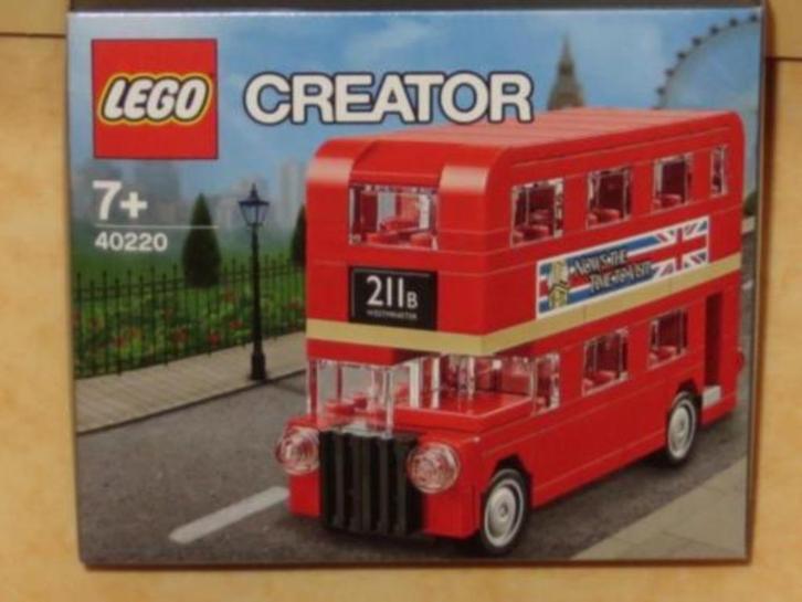 Lego Creator 40220 mini Engelse Londense bus, Kinderen en Baby's, Speelgoed | Duplo en Lego, Nieuw, Lego, Complete set, Ophalen of Verzenden