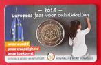 coincard Belgie 2 euro 2015 Europees jaar (Vlaamse versie), Postzegels en Munten, Munten | Europa | Euromunten, Ophalen of Verzenden