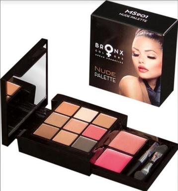 nieuw in doos partij 50 stuks Bronx make up set palette beschikbaar voor biedingen