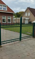Prachtige smeedijzeren poort ~ met 28m hek, zware kwaliteit, Ophalen, IJzer, Sierhekwerk
