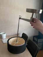 Mooie zwart/ witte hanglamp aan beugel, Ophalen, Zo goed als nieuw, 75 cm of meer