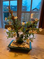 Kunstbonsai kraalboompje witte bloesem, Antiek en Kunst, Ophalen