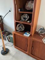 Eens meubel TEAK Dyrlund met twee tambourdeurtjes, Ophalen, 200 cm of meer, Teakhout, 50 tot 100 cm