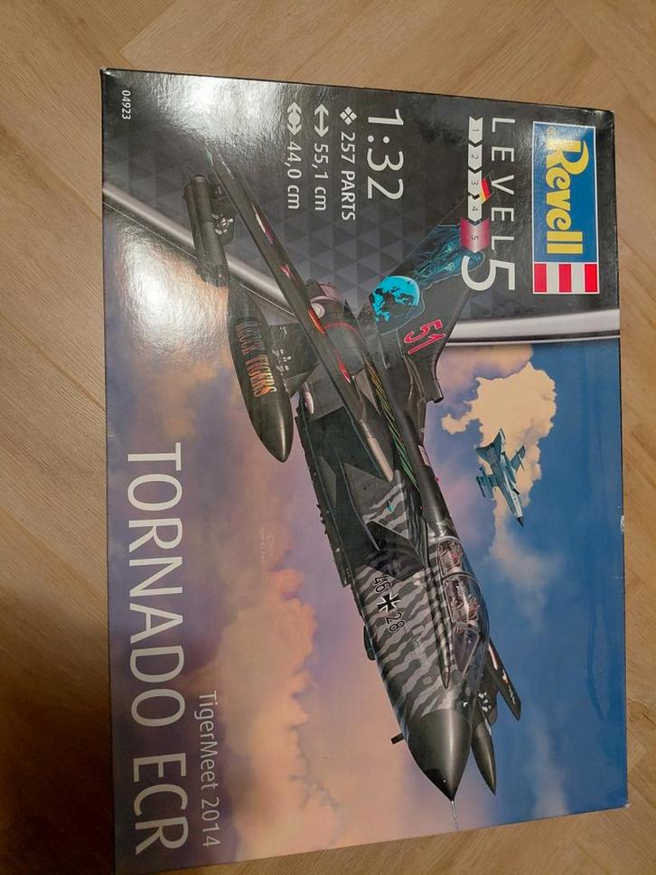 Revell Tornado ECR TigerMeet 2014 - Schaal 1:32, Hobby en Vrije tijd, Modelbouw | Vliegtuigen en Helikopters, Nieuw, Revell, Ophalen of Verzenden