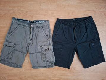 2 korte cargo broeken maat S Cars Jeans Lost Minds beschikbaar voor biedingen