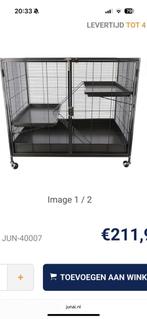 Super mooie keddoc ratten/fretten kooi, Ophalen of Verzenden, Zo goed als nieuw, 75 tot 110 cm, 65 tot 100 cm