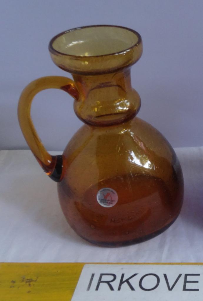 DESIGN VAASJE VAN MAX VERBOEKET * LEERDAM Kristalunie *, Antiek en Kunst, Antiek | Glas en Kristal, Verzenden