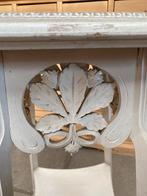 Wit Art Nouveau tafeltje bijzettafeltje plantentafeltje, Antiek en Kunst, Ophalen