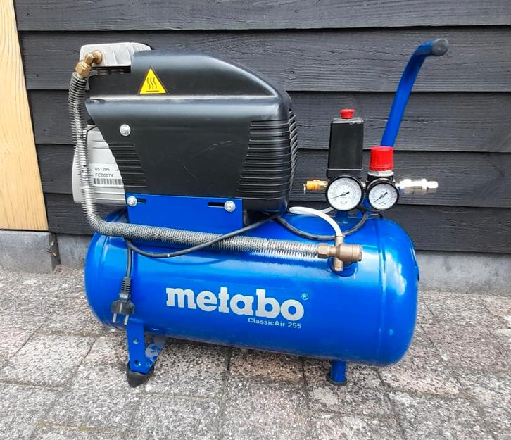 Metabo Compressor, Doe-het-zelf en Verbouw, Compressors, Zo goed als nieuw, Minder dan 25 liter, Ophalen
