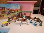 Playmobil Spirit riding free 70119 Arena met Lucky en Javier, Ophalen of Verzenden, Zo goed als nieuw, Complete set