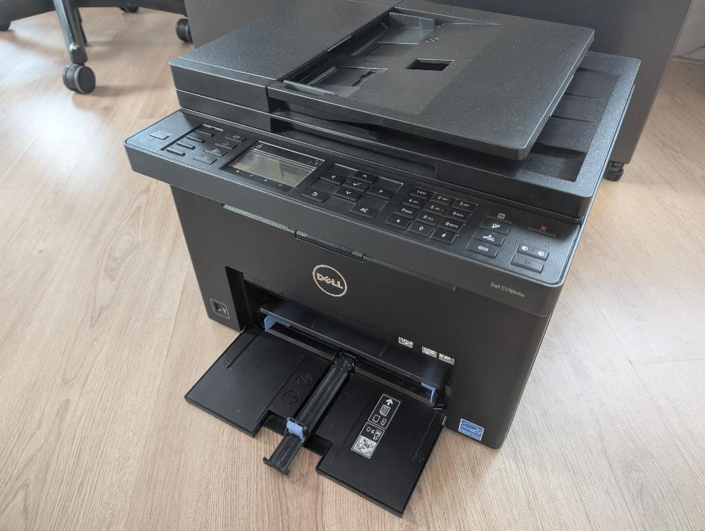 DELL C1765nfw LED All-In-One (Kleur) met WiFi en Ethernet, Computers en Software, Printers, Gebruikt, All-in-one, LED-printer