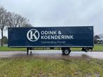 DRAF be oplegger 7 ton huifzeilen met laadklep 750 kg, Origineel Nederlands, Te koop, Bedrijf, BTW verrekenbaar