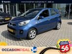 Kia Picanto 1.0 CVVT DynamicLine, Auto's, Kia, Euro 5, Stof, Gebruikt, Blauw