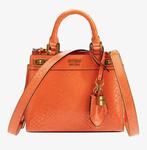 Guess KATEY MINI SATCHEL handtas, Ophalen of Verzenden, Zo goed als nieuw, Beige, Schoudertasje