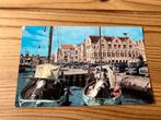 Ansichtkaart Curacao, water front, oude auto’s, Ophalen of Verzenden, 1960 tot 1980