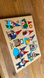 David de Kabouter houten puzzel, Ophalen, 10 tot 50 stukjes, Gebruikt, Van hout