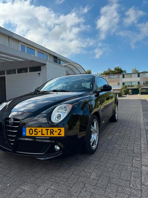 Alfa Romeo MiTo 1.4 58KW 2010 Zwart - Apple Carplay, Auto's, Alfa Romeo, Particulier, MiTo, Benzine, C, Hatchback, Handgeschakeld