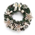 Kunst Kerst Krans / Nep Bloemen Dennen Kerstkrans Takken, Verzenden, Nieuw