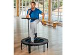 PRO Fitnesstrampoline Ø112 cm – Met Handgreep & DVD (ZGAN), Sport en Fitness, Ophalen of Verzenden, Zo goed als nieuw, Benen, Overige typen