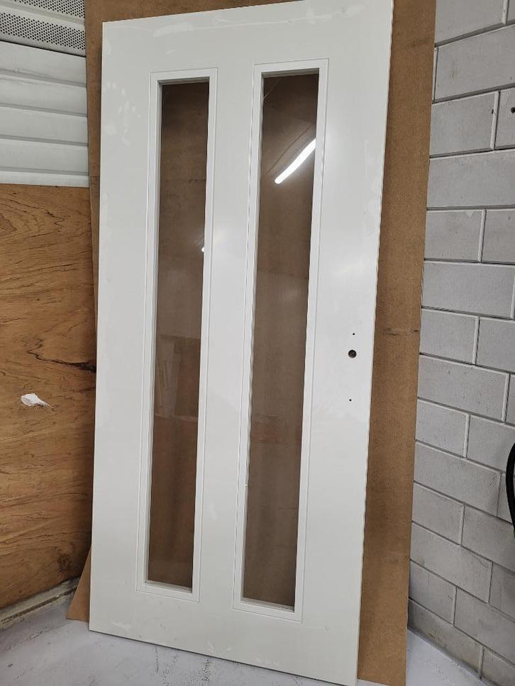 Binnendeur Svedex AE12 93x211,5 Opdek Links, Doe-het-zelf en Verbouw, Deuren en Horren, Zo goed als nieuw, Binnendeur, 200 tot 215 cm