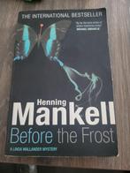 Boek henning mankell before the frost, Boeken, Ophalen of Verzenden