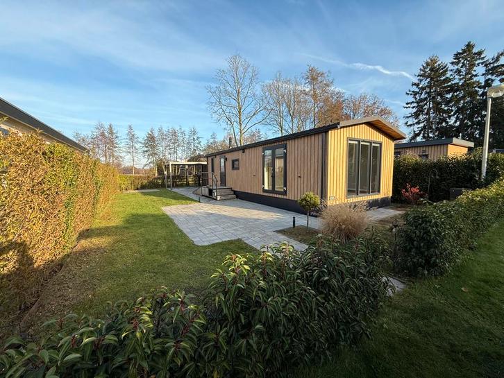 Zo goed als nieuw chalet inclusief jaarplaats op de veluwe!, Caravans en Kamperen, Stacaravans, tot en met 4, Ophalen