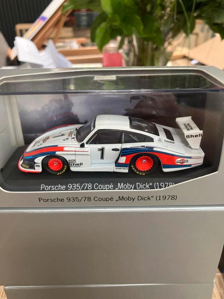 Porsche 935/78 Moby Dick 1:43- MiniChamps Nieuw, Hobby en Vrije tijd, Modelauto's | 1:18, Nieuw, Auto, MiniChamps, Ophalen of Verzenden