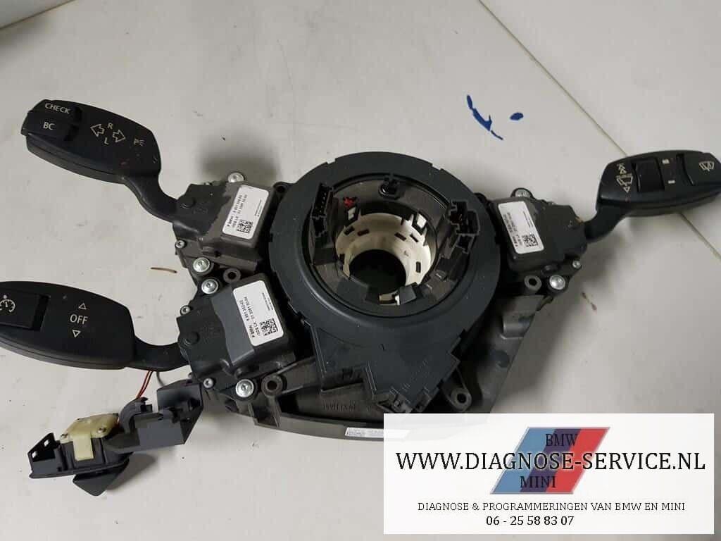 BMW E60 schakelcentrum stuurkolom stuurschakelaars met schak, Auto-onderdelen, Ophalen of Verzenden, Gebruikt, BMW