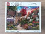 Legpuzzel Cottage Collection Garden 1000 stukjes King, Ophalen of Verzenden, 500 t/m 1500 stukjes, Zo goed als nieuw, Legpuzzel