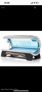 Hapro onyx 26/1 C zonnebank, Witgoed en Apparatuur, Zonnebanken en Gezichtsbruiners, Ophalen, Zo goed als nieuw, Zonnebank dubbelzijdig