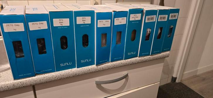 Sunlu petg   kleuren nieuw  3d fillement, Computers en Software, 3D-printerbenodigheden, Zo goed als nieuw, Ophalen of Verzenden