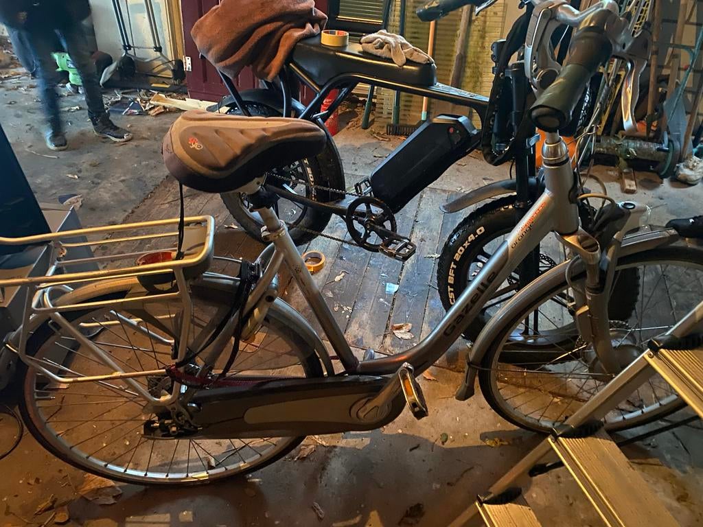 Gazelle Damesfiets defect, Versnellingen, Ophalen of Verzenden, Gazelle, 53 tot 56 cm