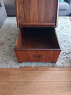 teakhouten salon tafel(kist), Huis en Inrichting, Ophalen, Gebruikt, 50 tot 100 cm, Minder dan 50 cm