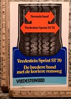 Vintage sticker Vredestein banden merk logo garage, Ophalen of Verzenden, Zo goed als nieuw