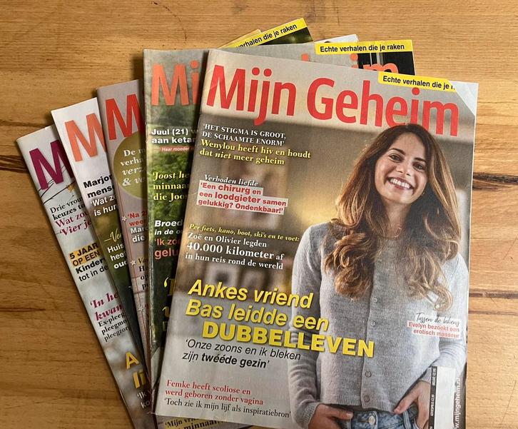 Mijn geheim, Vriendin, Libelle, Boeken, Tijdschriften en Kranten, Gelezen, Damesbladen, Ophalen of Verzenden