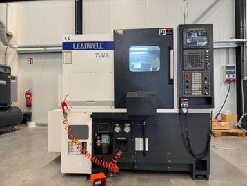 NIEUWE LEADWELL CNC DRAAIBANJK MET AANGEDR GEREEDSCHAP C-AS beschikbaar voor biedingen