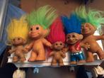 Vintage Trollen Poppen Set, Ophalen of Verzenden, Gebruikt, Overige typen