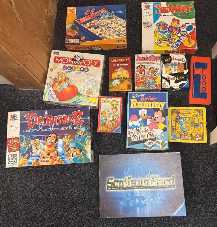 Spellen, Hobby en Vrije tijd, Gezelschapsspellen | Bordspellen, Gebruikt, Ophalen of Verzenden