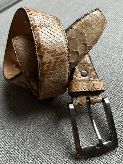 Exotische anaconda riem, Kleding | Dames, Riemen en Ceinturen, Gedragen, Tailleriem, 100 cm of meer, 3 tot 5 cm, Overige kleuren