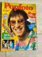 Popfoto oktober 1974 met Super Poster., Verzamelen, Ophalen of Verzenden, 1960 tot 1980, Nederland, Tijdschrift