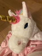 Eenhoorn mantel, Kinderen en Baby's, Carnavalskleding en Verkleedspullen, Ophalen, Gebruikt, 110 t/m 116, Meisje