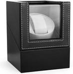 Watchwinder Voor 1 Horloge Leer, Sieraden, Tassen en Uiterlijk, Overige Accessoires, Gebruikt, Ophalen of Verzenden