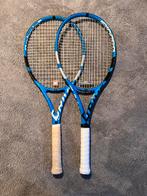 Twee prima Babolat Pure Drive rackets + mooie babolat tas, Zo goed als nieuw, Racket, Babolat, Ophalen