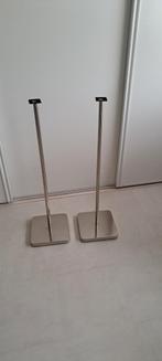 Rvs speaker standaards, Muziek en Instrumenten, Standaards, Ophalen, Zo goed als nieuw, Speaker