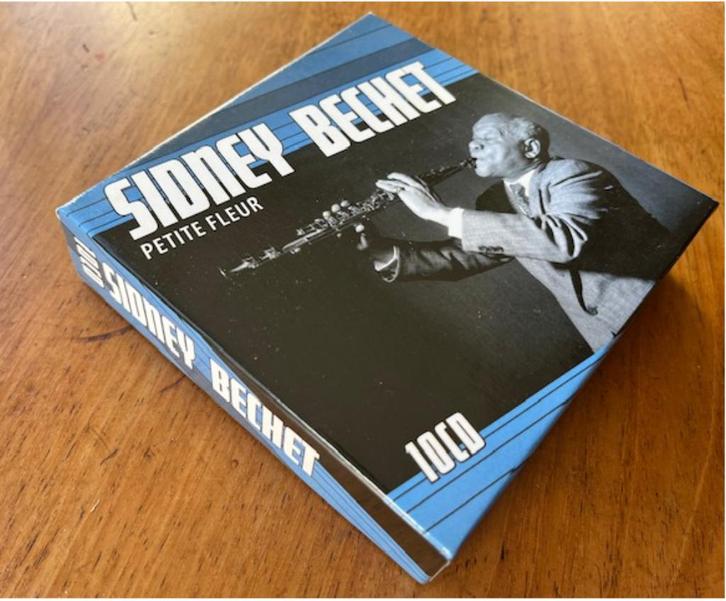 Sidney Bechet 'Petite fleur" - 10cd-box mcps, Cd's en Dvd's, Cd's | Jazz en Blues, Zo goed als nieuw, Jazz, 1940 tot 1960, Ophalen of Verzenden