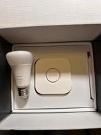 Philips Hue Bridge + Witte E27 Lamp - Nieuw, Overige materialen, Nieuw, Ophalen of Verzenden, Led-lamp