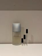 L’eau d’issey pour homme - issey miyake samples, Verzamelen, Verzenden, Nieuw, Proef of Tester, Gevuld