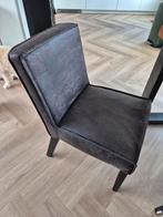BePureHome Eetset: 3 Stoelen + Bank - Zwart Leer, Huis en Inrichting, Complete eetkamers, Ophalen of Verzenden, Gebruikt, Minder dan 4 stoelen